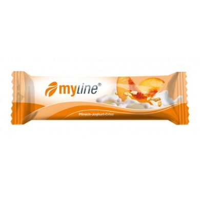 MyLine Riegel Low Sugar, Pfirsich-Joghurt-Crisp 40g